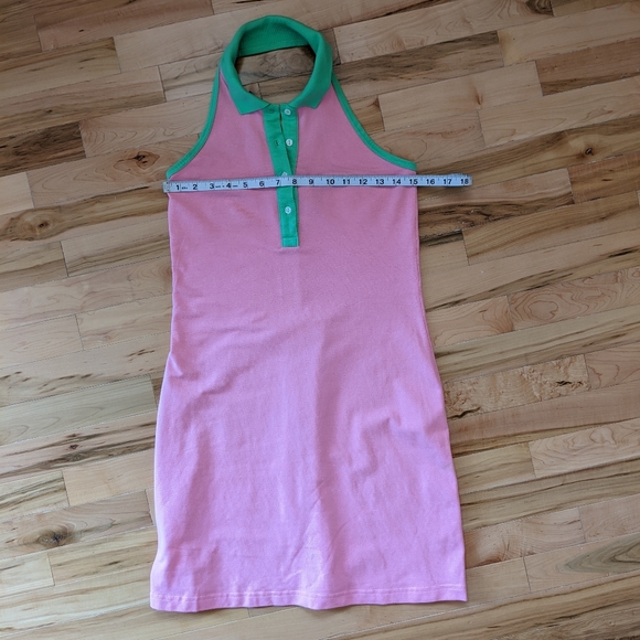 Lacoste Pique Halter Style Dress. Size 38. EUC. - Picture 10 of 10
